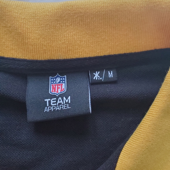 Klew Pittsburgh Steelers rugby long sleeve polo. - Picture 4 of 5